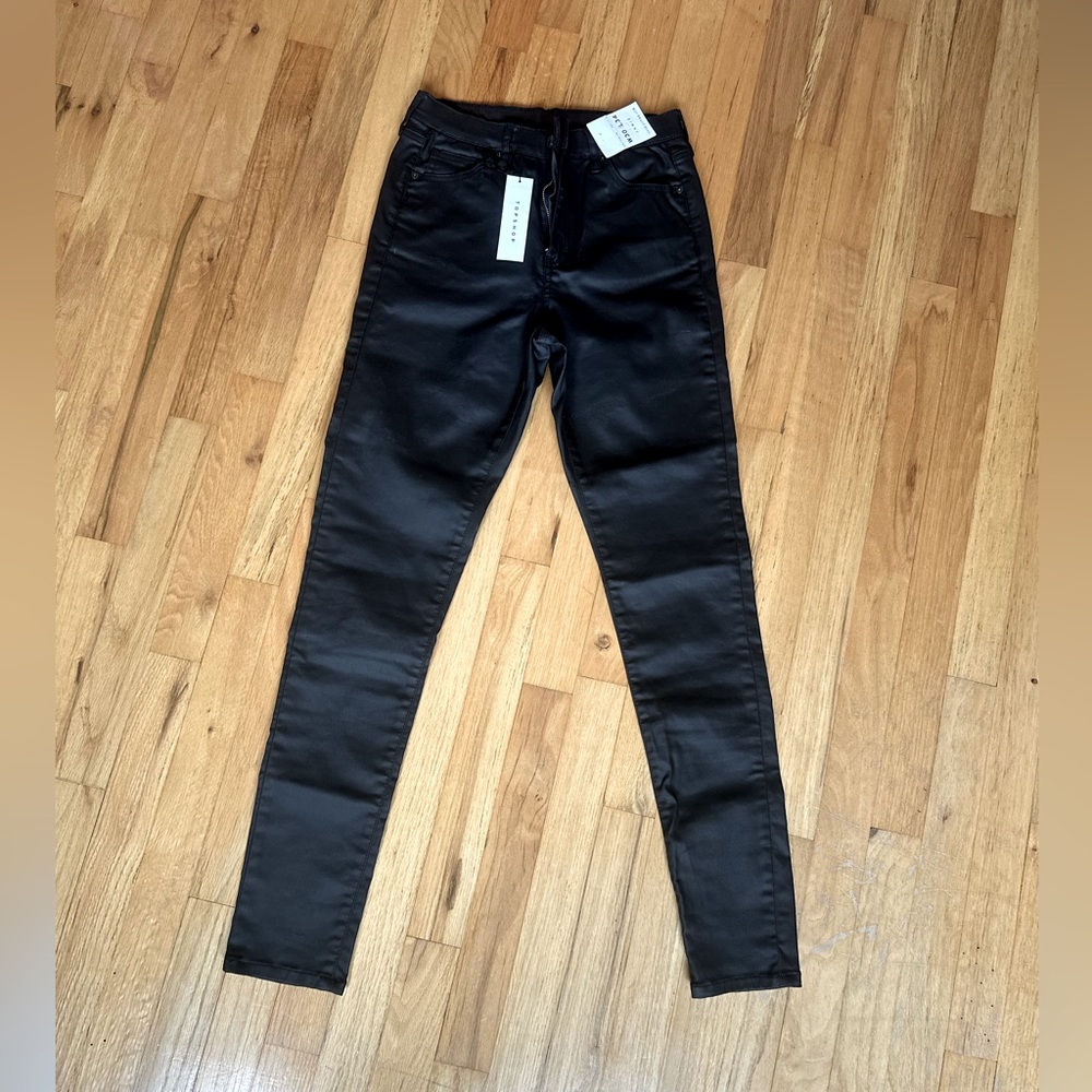 Topshop Black Denim Pants